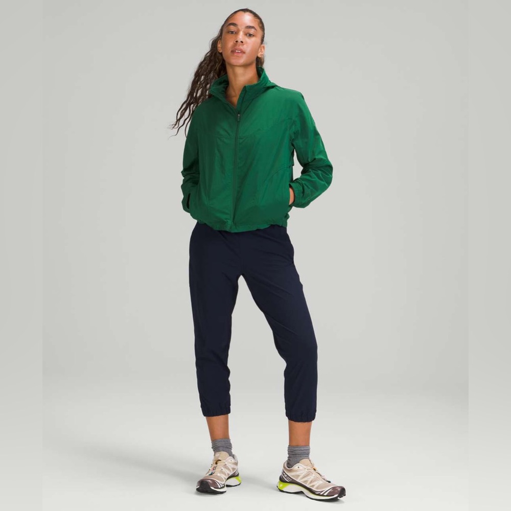 Lululemon Lightweight Hooded Jacket Everglade Green 8